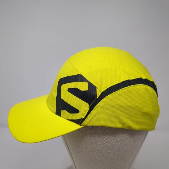 Salomon Slideback Running Baseball Cap Green One Size Adjustable Outdoor Printed - Picture 3 of 8